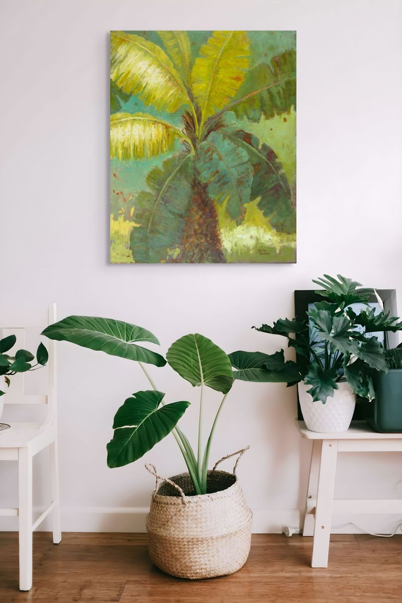Chartreuse Fronds I