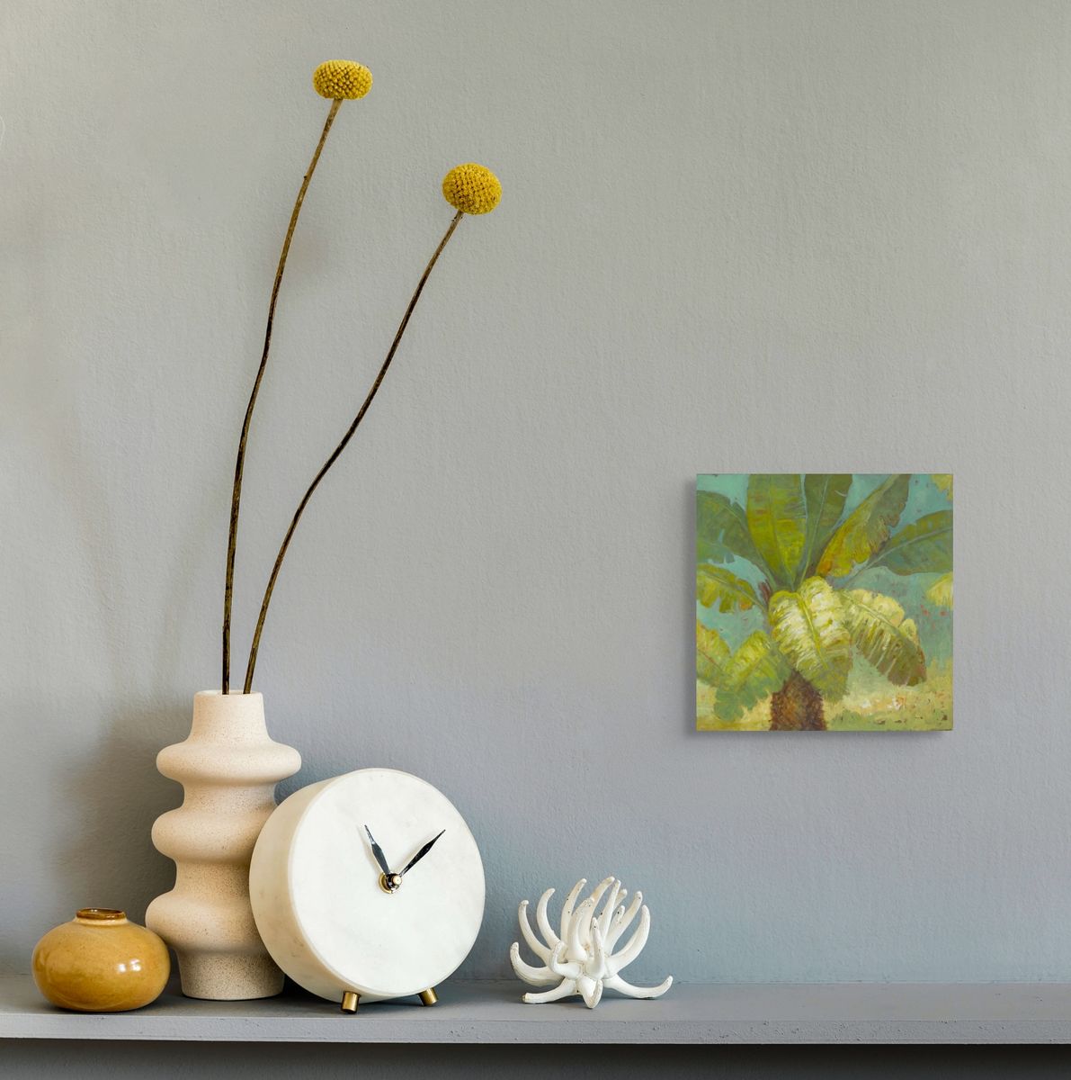 Chartreuse Fronds II
