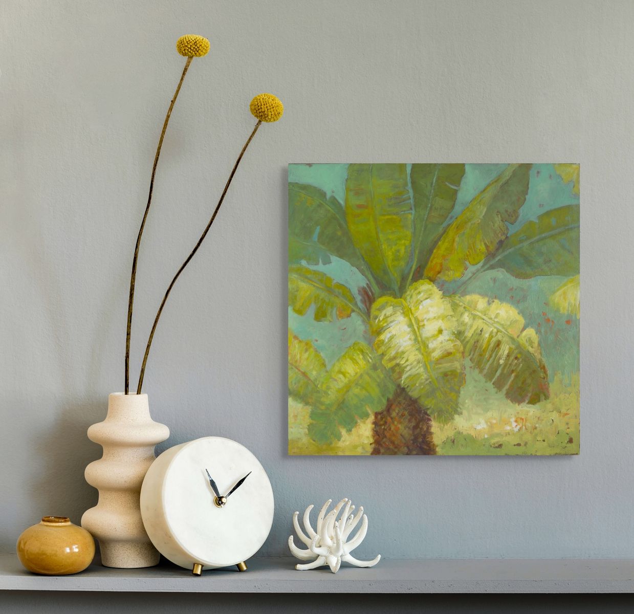 Chartreuse Fronds II