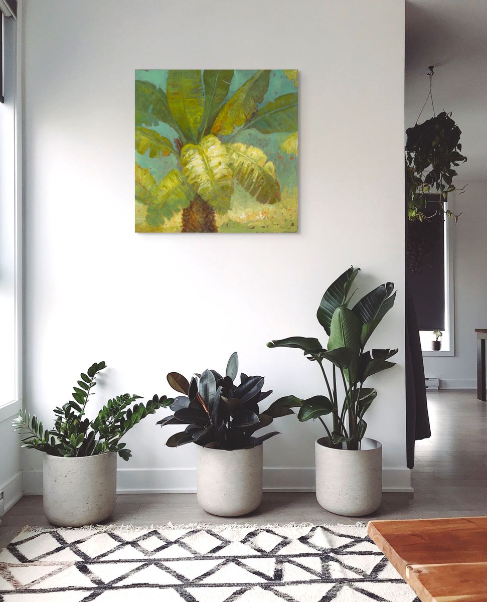 Chartreuse Fronds II