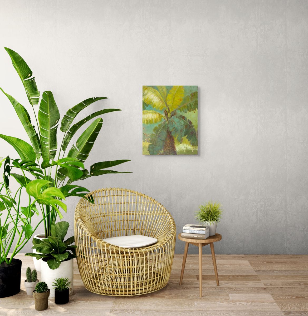 Chartreuse Fronds III