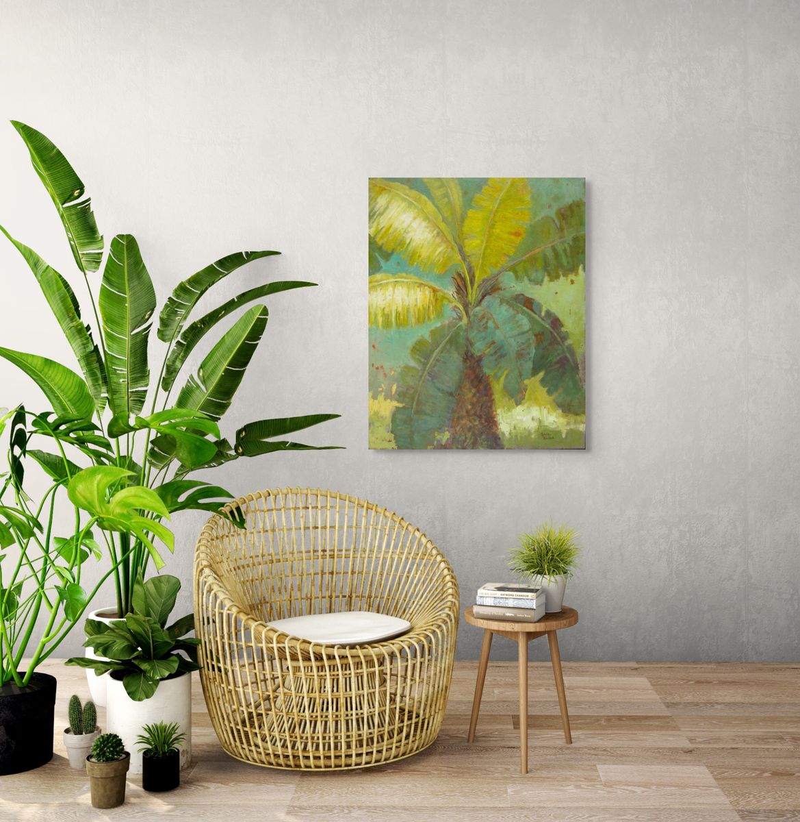 Chartreuse Fronds III