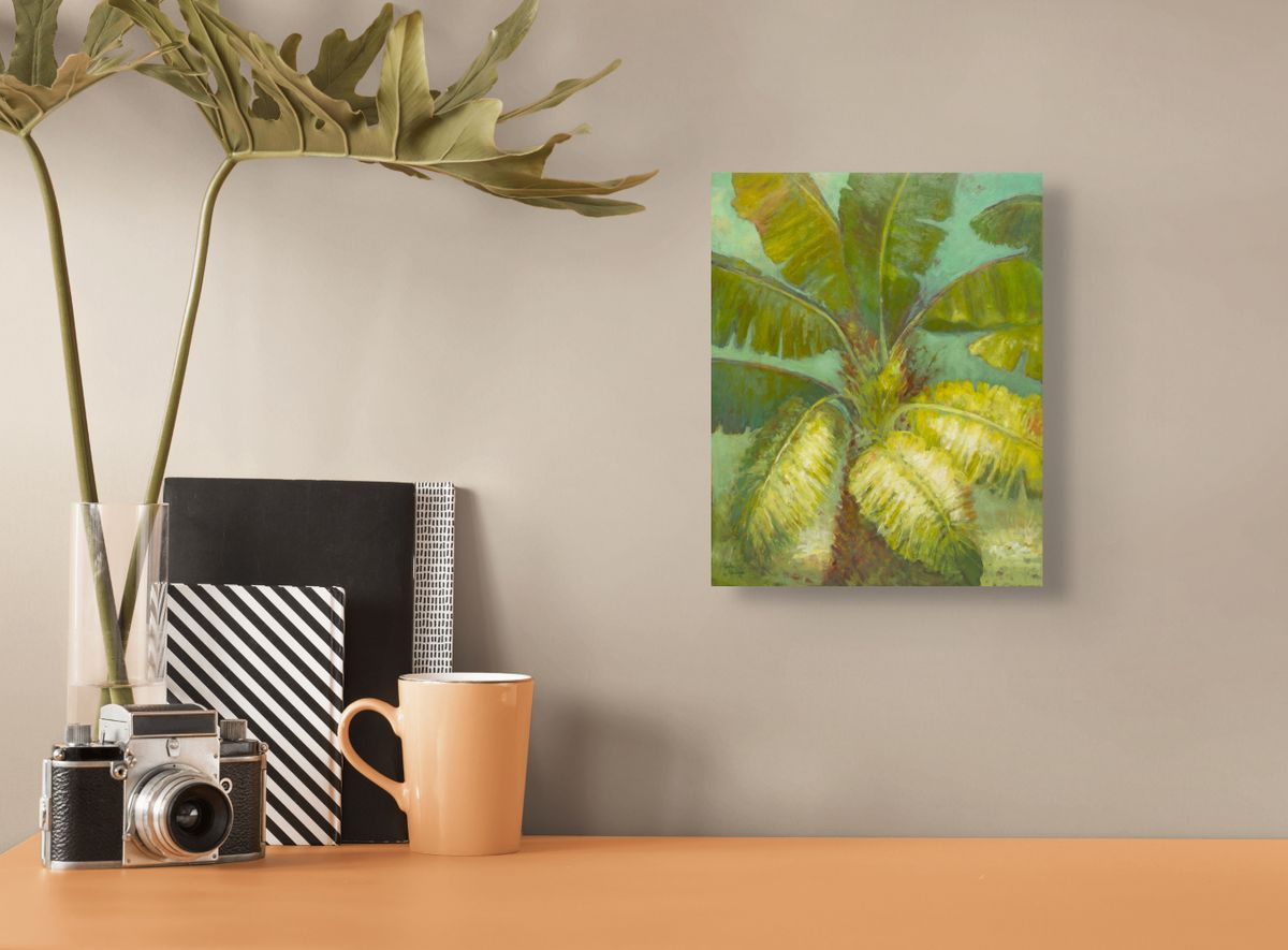 Chartreuse Fronds I