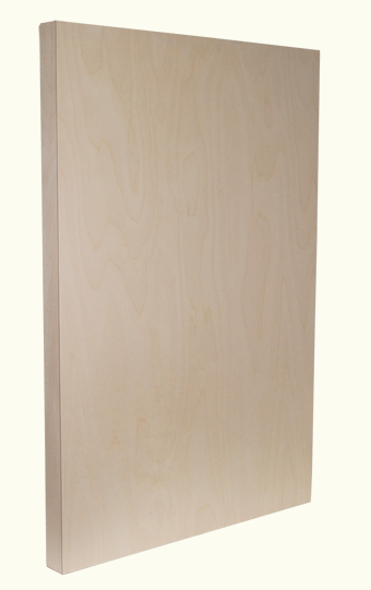 1.5" Cradled wood panel