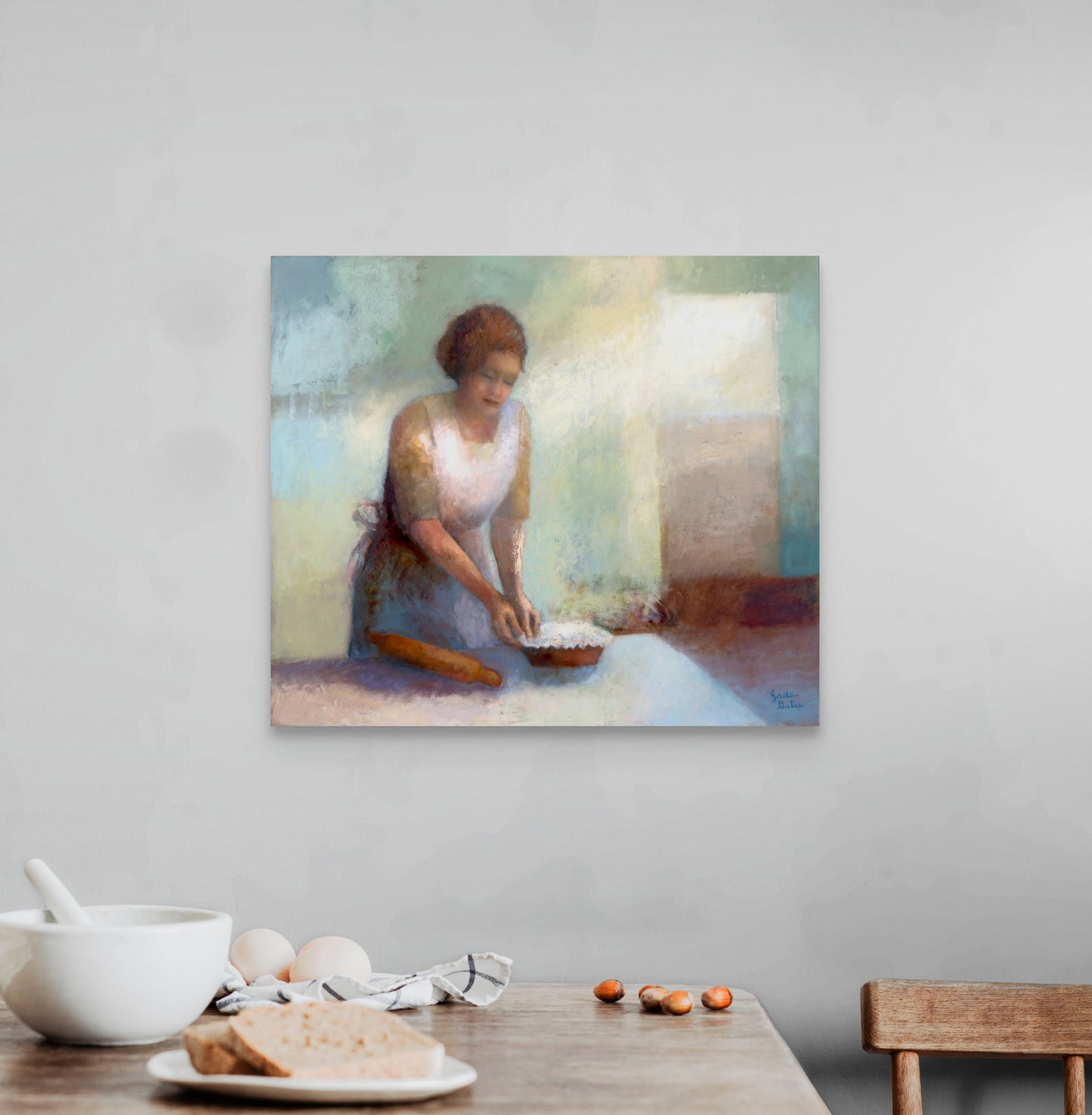 Final Touch | Original Oil Painting