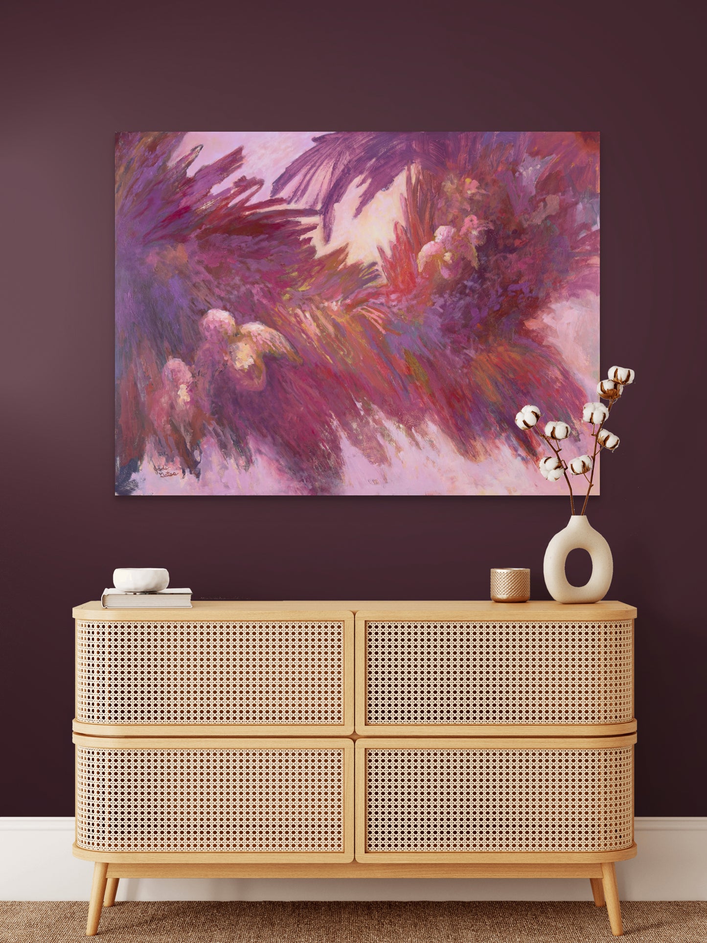 Orchids at Twilight | Original Oil Painting